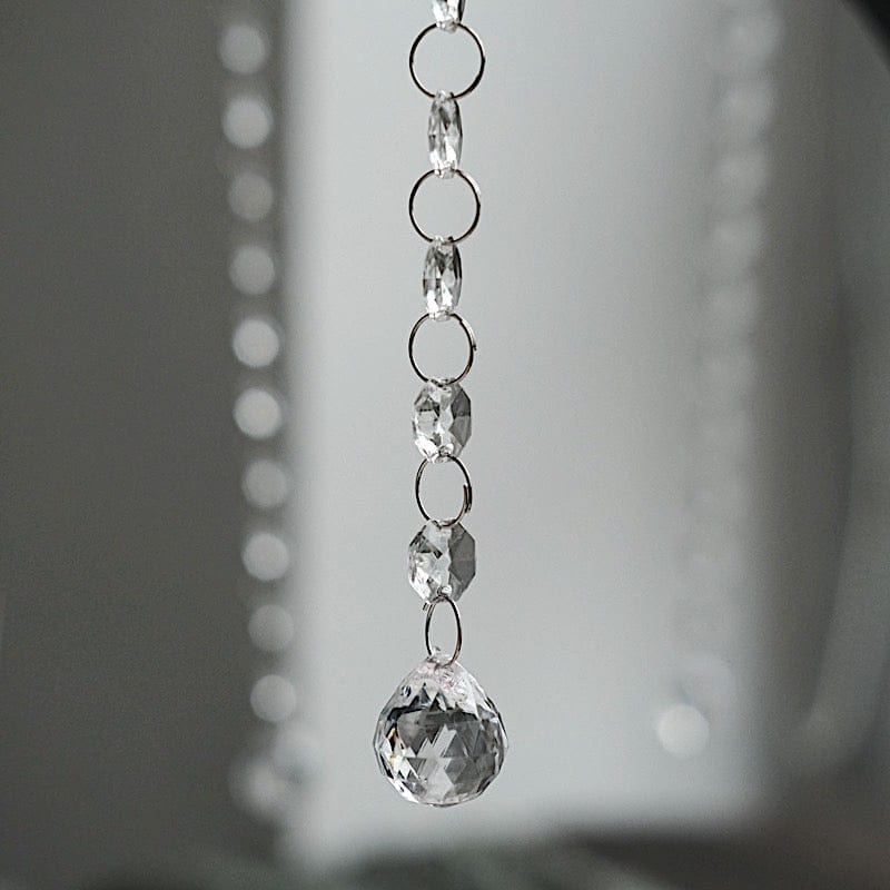 Metallic Manzanita Tree with Acrylic Bead Chains Centerpieces