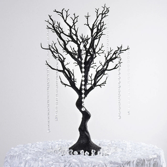 Metallic Manzanita Tree with Acrylic Bead Chains Centerpieces 7427279344124