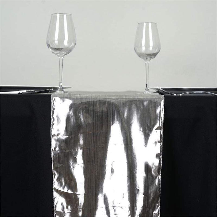 Metallic Shiny Polyester Table Runner