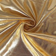 Metallic Spandex Fitted Round Cocktail Table Top Cover