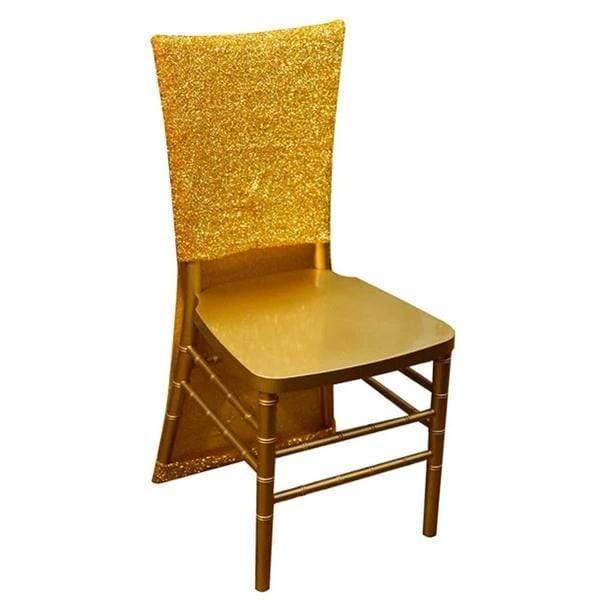 Metallic Spandex Slipcover Chair Cover