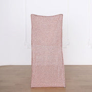 Metallic Spandex Slipcover Chair Cover