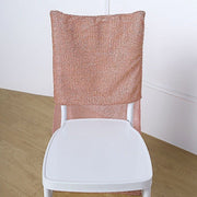 Metallic Spandex Slipcover Chair Cover