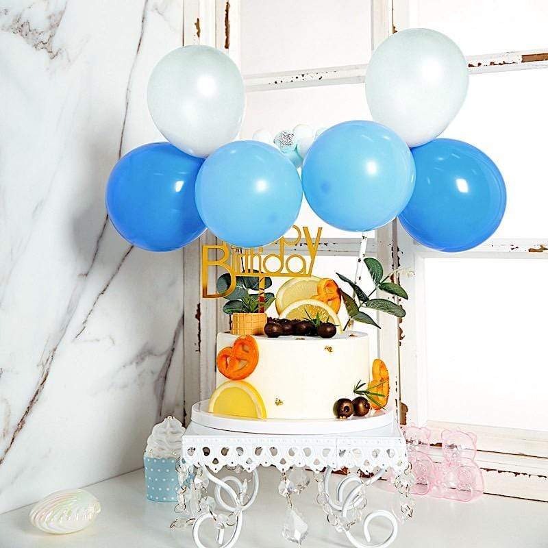 Mini Balloon Garland Cake Topper Set