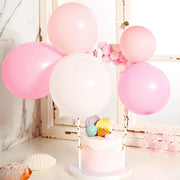 Mini Balloon Garland Cake Topper Set