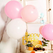 Mini Balloon Garland Cake Topper Set