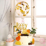 Mini Balloon Garland Cake Topper Set