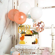Mini Balloon Garland Cake Topper Set