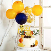 Mini Balloon Garland Cake Topper Set
