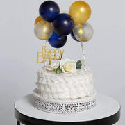 Mini Balloon Garland Cake Topper Set