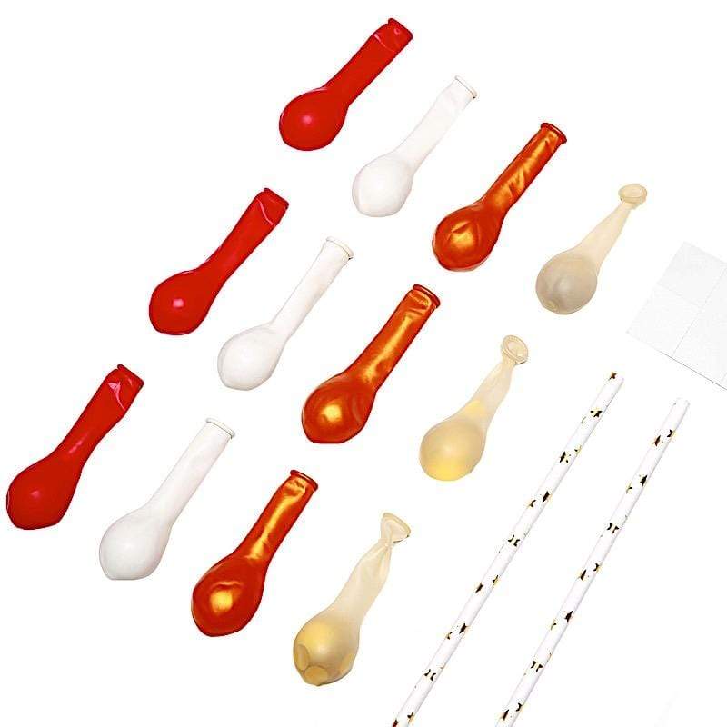 Mini Balloon Garland Cake Topper Set