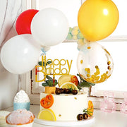 Mini Balloon Garland Cake Topper Set
