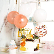 Mini Balloon Garland Cake Topper Set