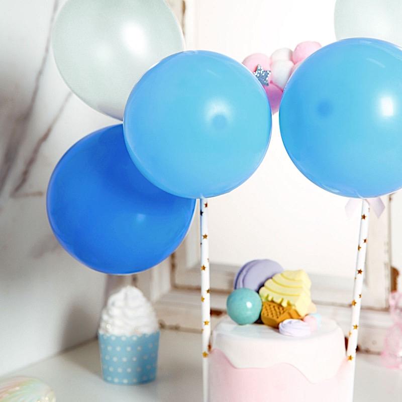 Mini Balloon Garland Cake Topper Set