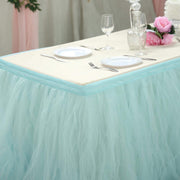 Multi Layers Tulle Table Skirt