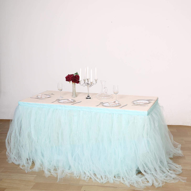 Multi Layers Tulle Table Skirt