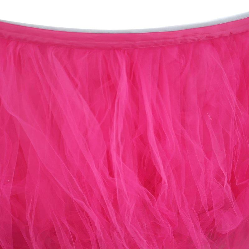 Multi Layers Tulle Table Skirt