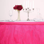 Multi Layers Tulle Table Skirt