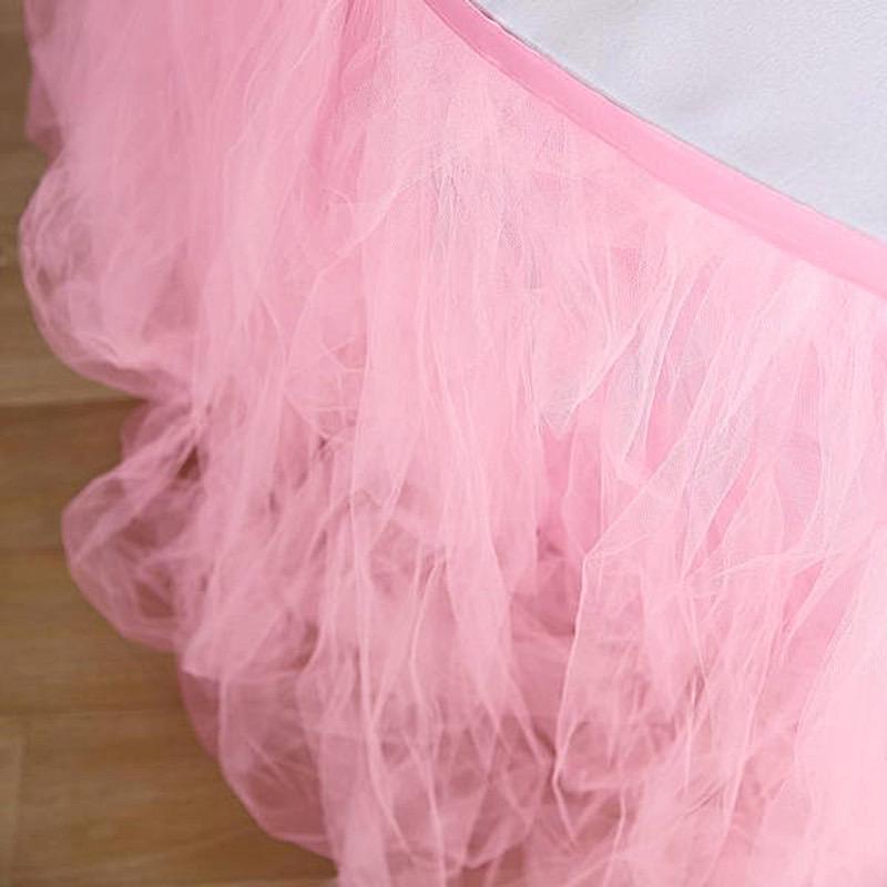 Multi Layers Tulle Table Skirt