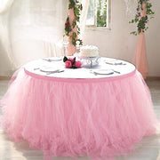 Multi Layers Tulle Table Skirt