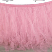 Multi Layers Tulle Table Skirt