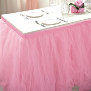 Multi Layers Tulle Table Skirt
