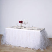 Multi Layers Tulle Table Skirt