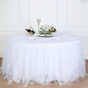 Multi Layers Tulle Table Skirt