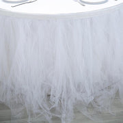 Multi Layers Tulle Table Skirt