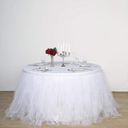 Multi Layers Tulle Table Skirt