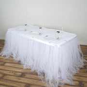 Multi Layers Tulle Table Skirt