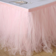 Multi Layers Tulle Table Skirt