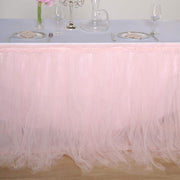 Multi Layers Tulle Table Skirt