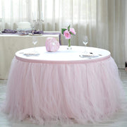 Multi Layers Tulle Table Skirt