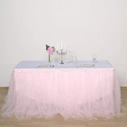 Multi Layers Tulle Table Skirt