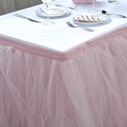 Multi Layers Tulle Table Skirt