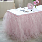 Multi Layers Tulle Table Skirt