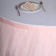 Multi Layers Tulle Table Skirt