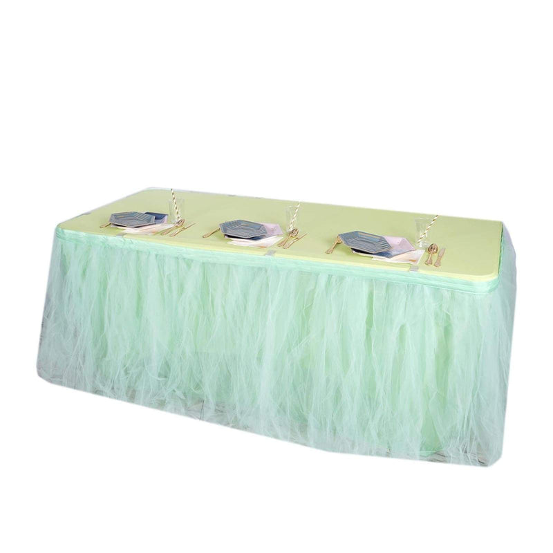 Multi Layers Tulle Table Skirt