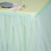 Multi Layers Tulle Table Skirt