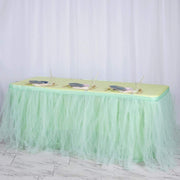Multi Layers Tulle Table Skirt