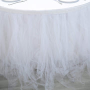 Multi Layers Tulle Table Skirt