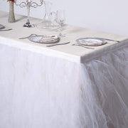 Multi Layers Tulle Table Skirt
