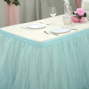 Multi Layers Tulle Table Skirt