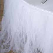 Multi Layers Tulle Table Skirt