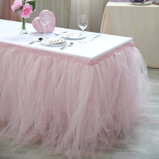 Multi Layers Tulle Table Skirt SKT_T01_046_14