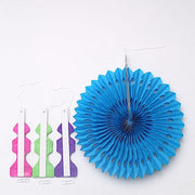 Paper Fans and Garlands with Pom Pom Flowers Backdrop Decorations - Assorted PAP_FAN_012_FSTA