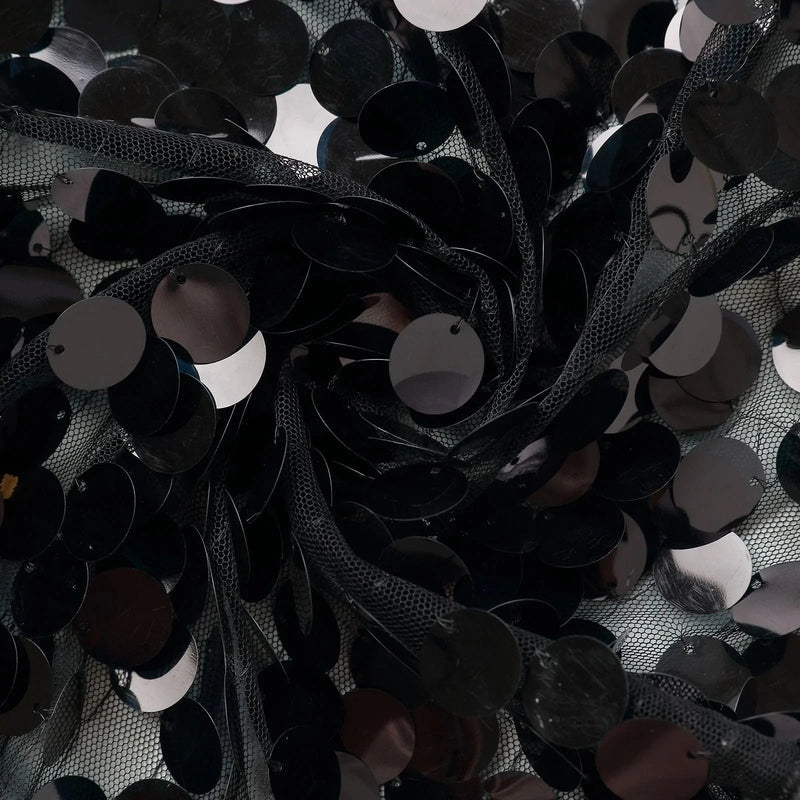 Payette Sequin Fitted Round Top Wedding Arch Backdrop Stand Cover