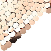 Payette Sequin Fitted Round Top Wedding Arch Backdrop Stand Cover