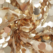 Payette Sequin Fitted Round Top Wedding Arch Backdrop Stand Cover